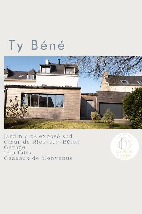 Ty Bene - Maison De Charme - 1-7 Personnes Riec-sur-Bélon